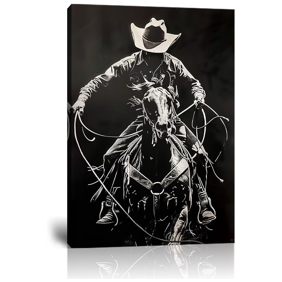 Resin Art Images - Western Cowboy Retro Southwest volledige diamant