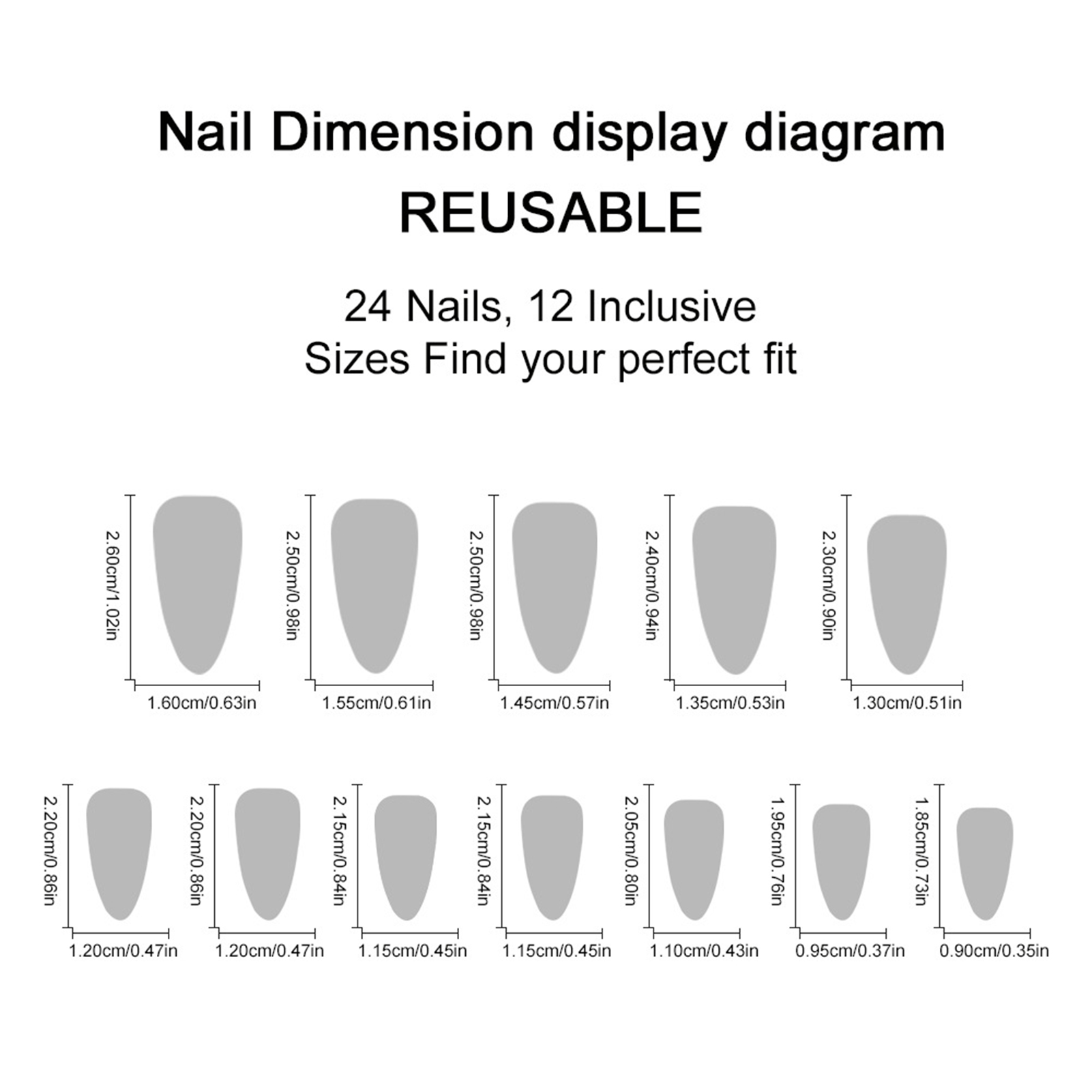 Resin Art Flower - Dames Press-on Nagels Schattige Aap Bloem