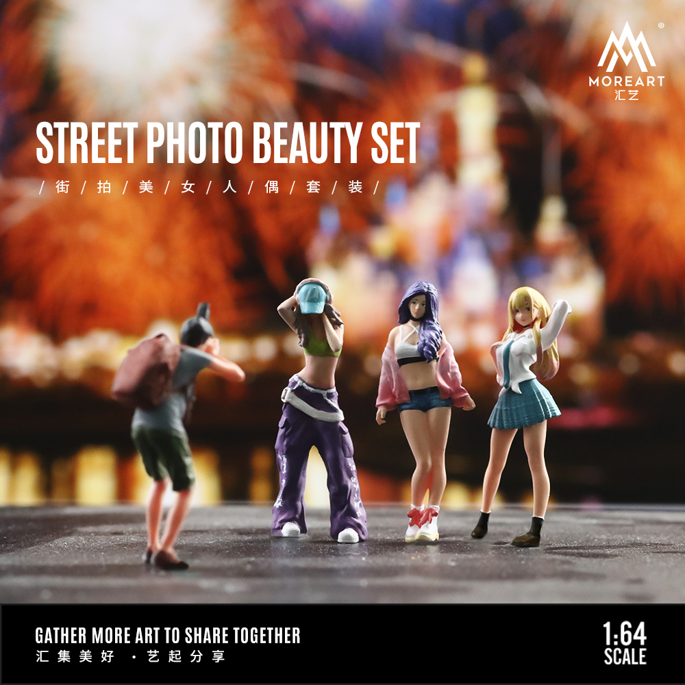 Resin Art Set - Meer Art 1:64 Action Figure Set,