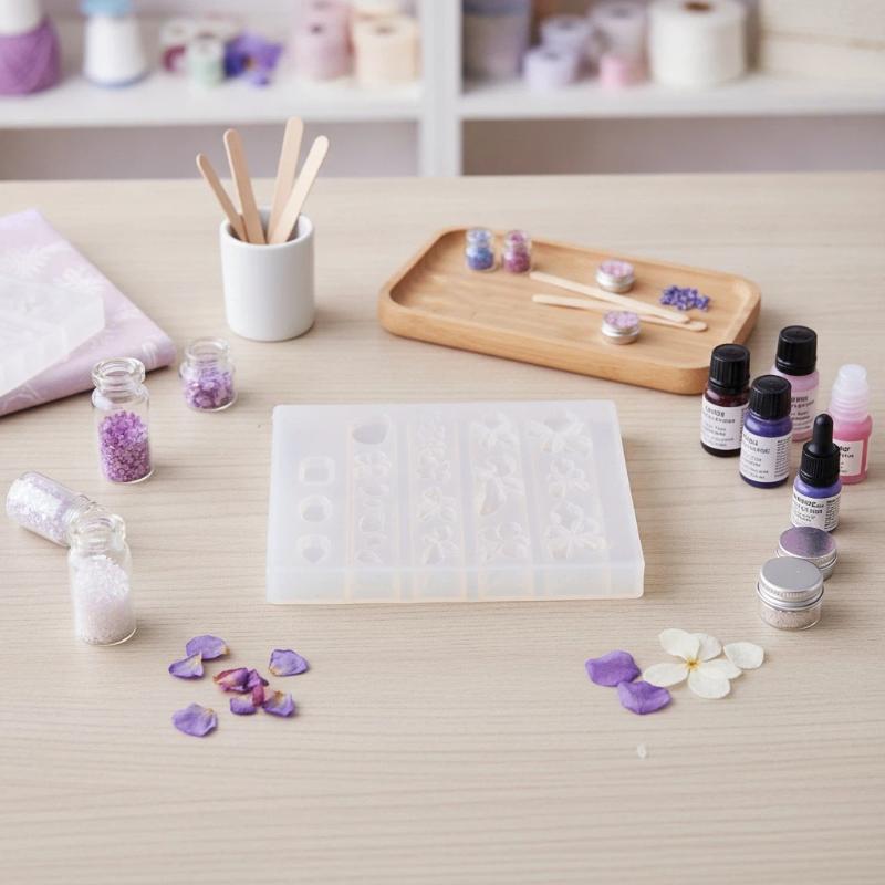 Siliconen bloem- en edelsteenm - Resin Art Easy recensie en prijs