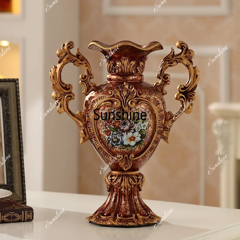 Europese Luxe Paleis Hars Vaas - Resin Art Wedding Gift recensie en prijs