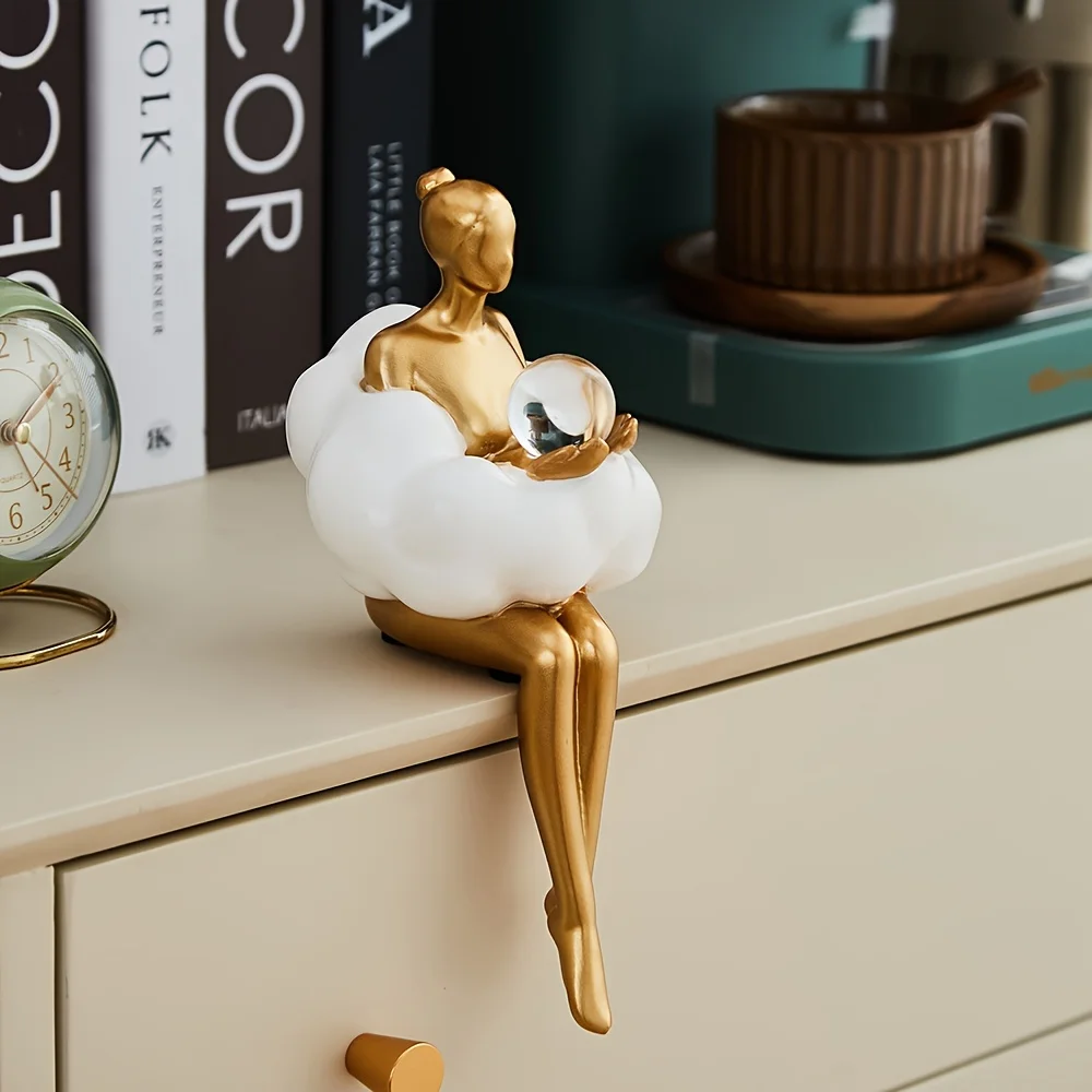 Cloud Girl Sculptuur Abstract  - Resin Art And Design recensie en prijs