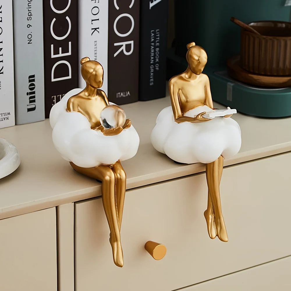 Cloud Girl Sculptuur Abstract  - Resin Art And Design recensie en prijs