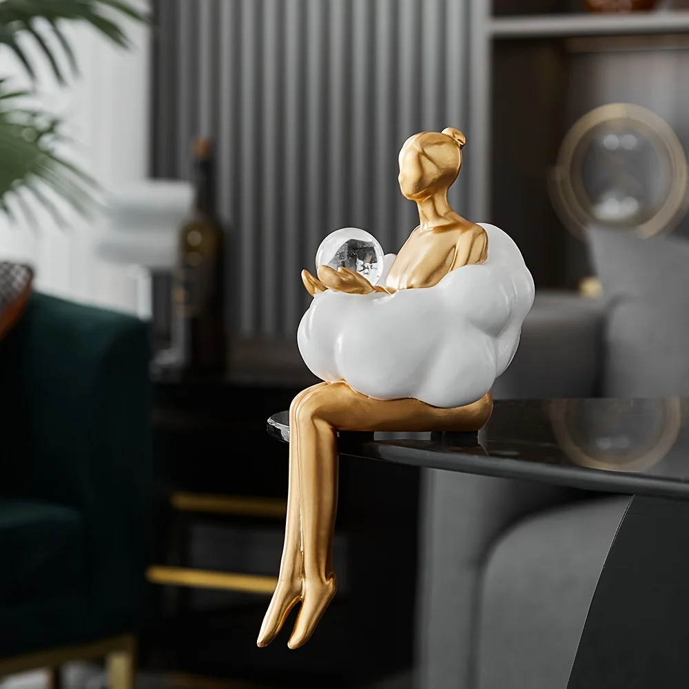 Cloud Girl Sculptuur Abstract  - Resin Art And Design recensie en prijs
