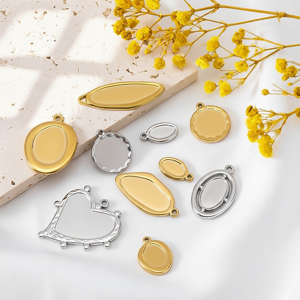 5 stuks 1 stuk Niet-verblekend - Bezels Pendant Resin recensie en prijs