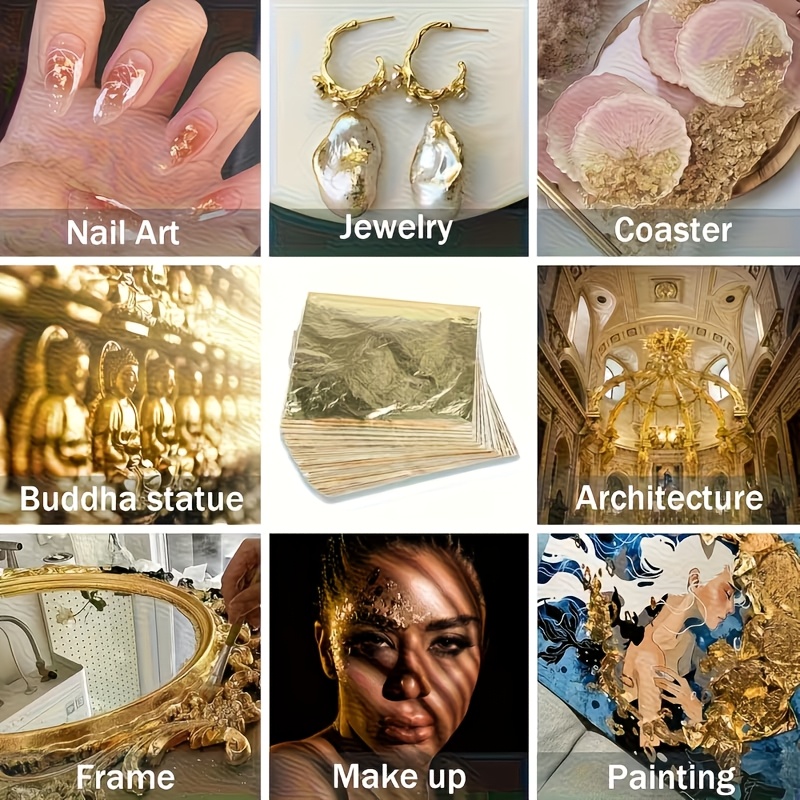 Set van 100 stuks imitatie gou - Resin Art Wedding Gift recensie en prijs