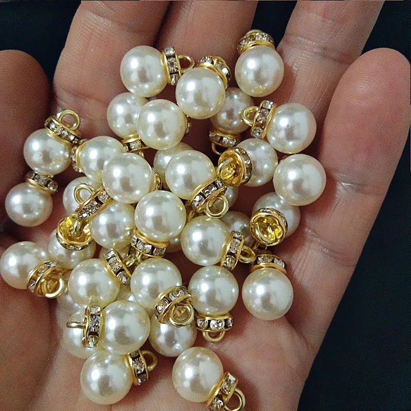 30 stuks ronde parel diamanten - Resin Art Wedding Gift recensie en prijs