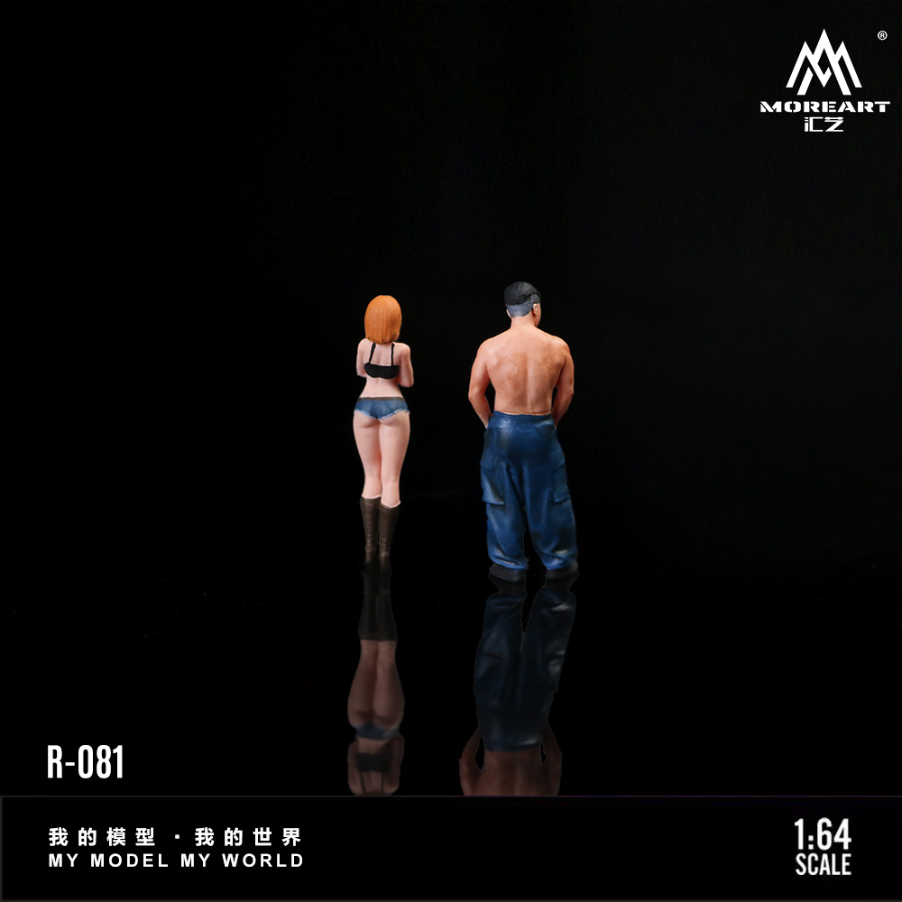 Meer kunst 1:64 fitness mannel - Resin Art Set recensie en prijs