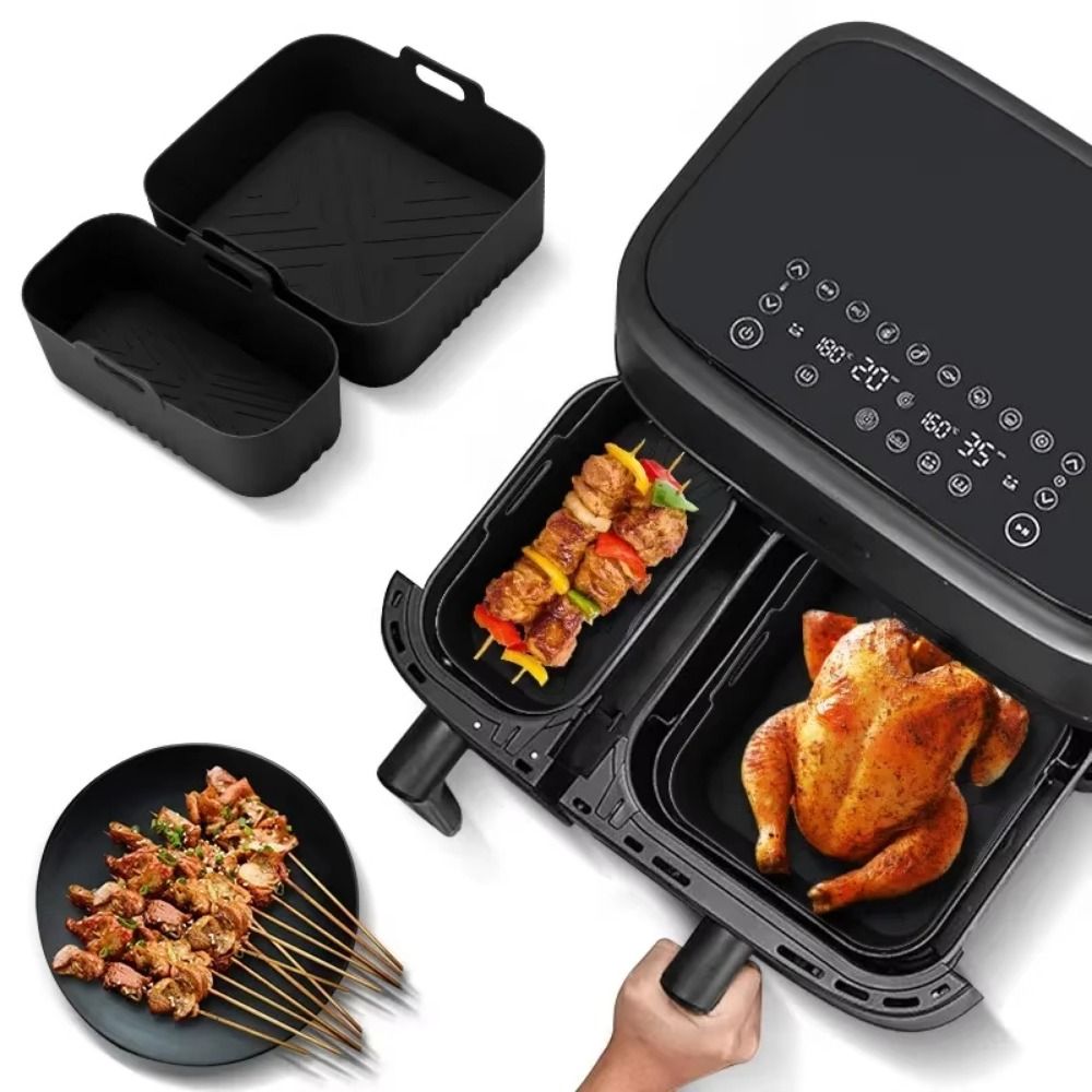 6L/3L Airfryer Liner Anti-aanb - Tray Mold Rectangle recensie en prijs