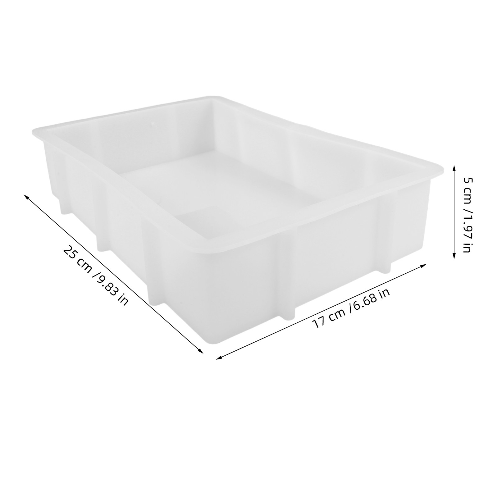 Grote rechthoekige hars silico - Tray Mold Rectangle recensie en prijs