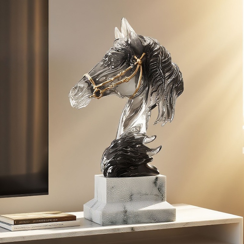 1 stuks hars paardenhoofd deco - Resin Art And Design recensie en prijs