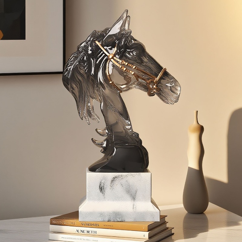 1 stuks hars paardenhoofd deco - Resin Art And Design recensie en prijs