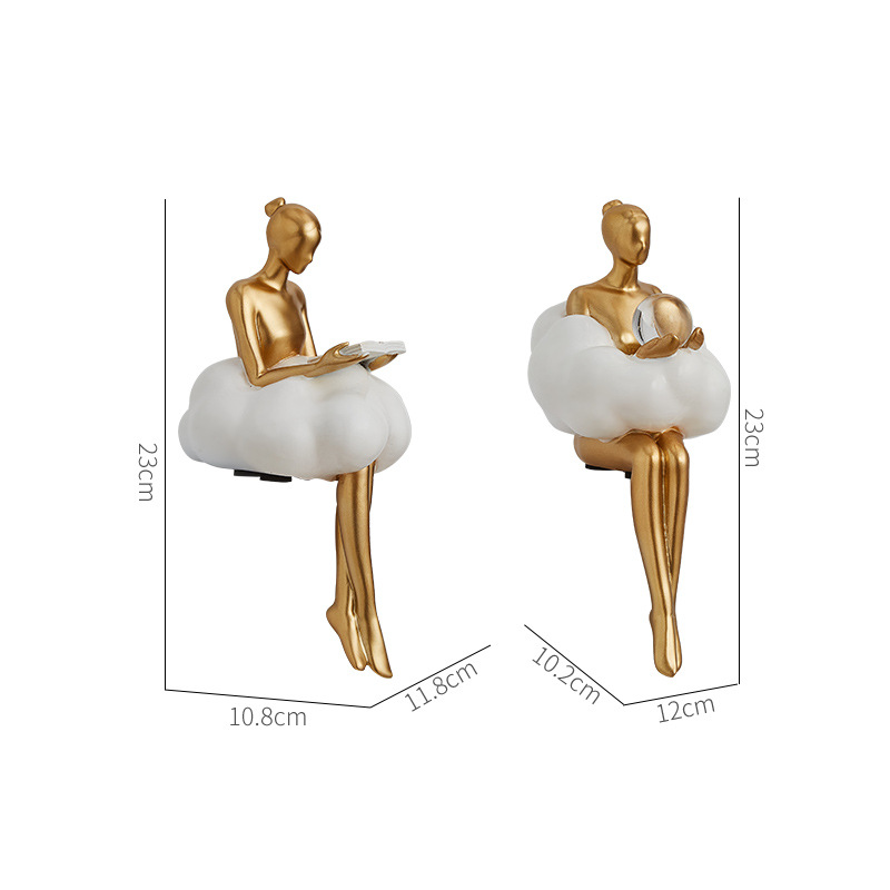 Balletmeisje wolk abstracte ku - Resin Art And Design recensie en prijs