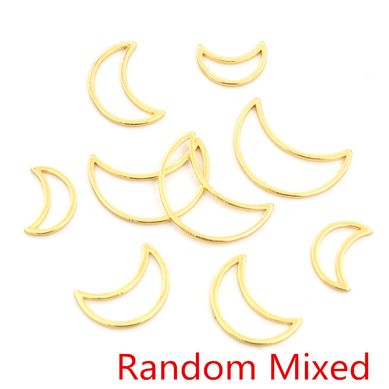 20Pcs 3 Size Moon Charm Gold R - Bezels Pendant Resin recensie en prijs