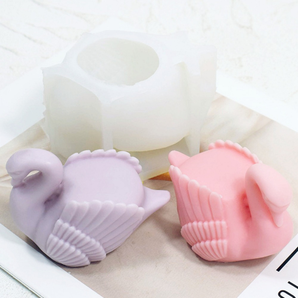 Witte Zwaan Siliconen Kaarsvor - Resin Art Wedding Gift recensie en prijs