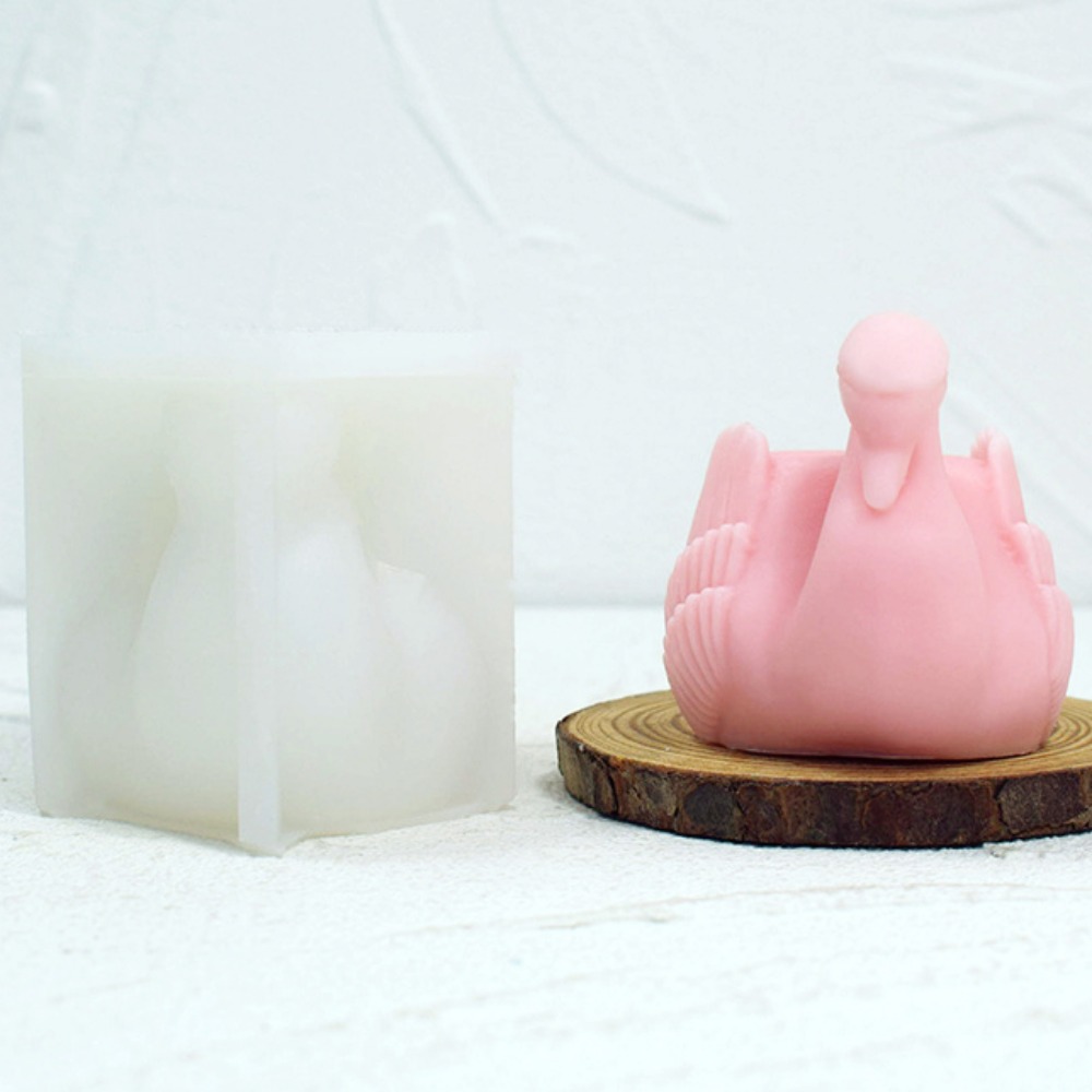 Witte Zwaan Siliconen Kaarsvor - Resin Art Wedding Gift recensie en prijs