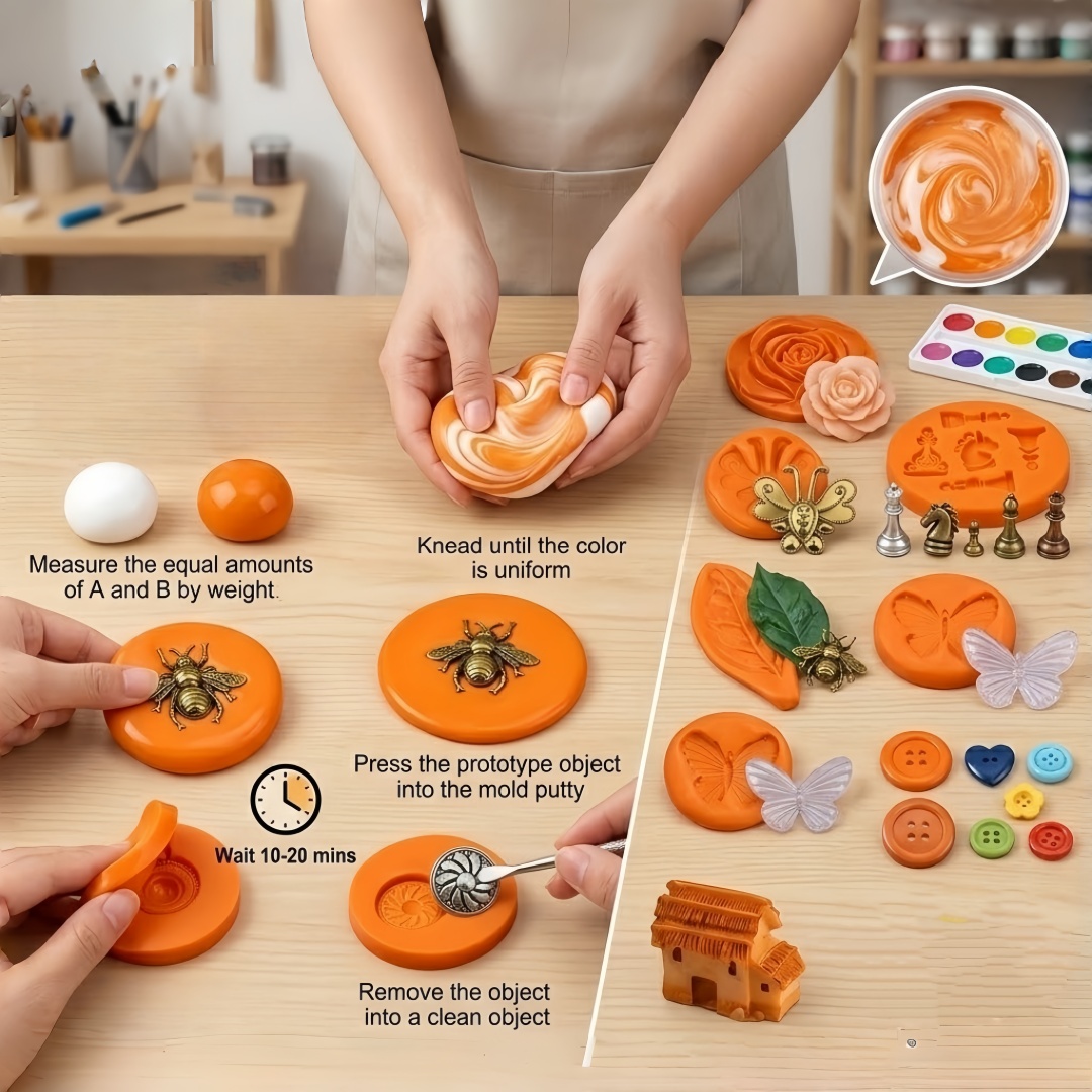 Siliconenkit DIY-knutselset Fl - Resin Art Set recensie en prijs