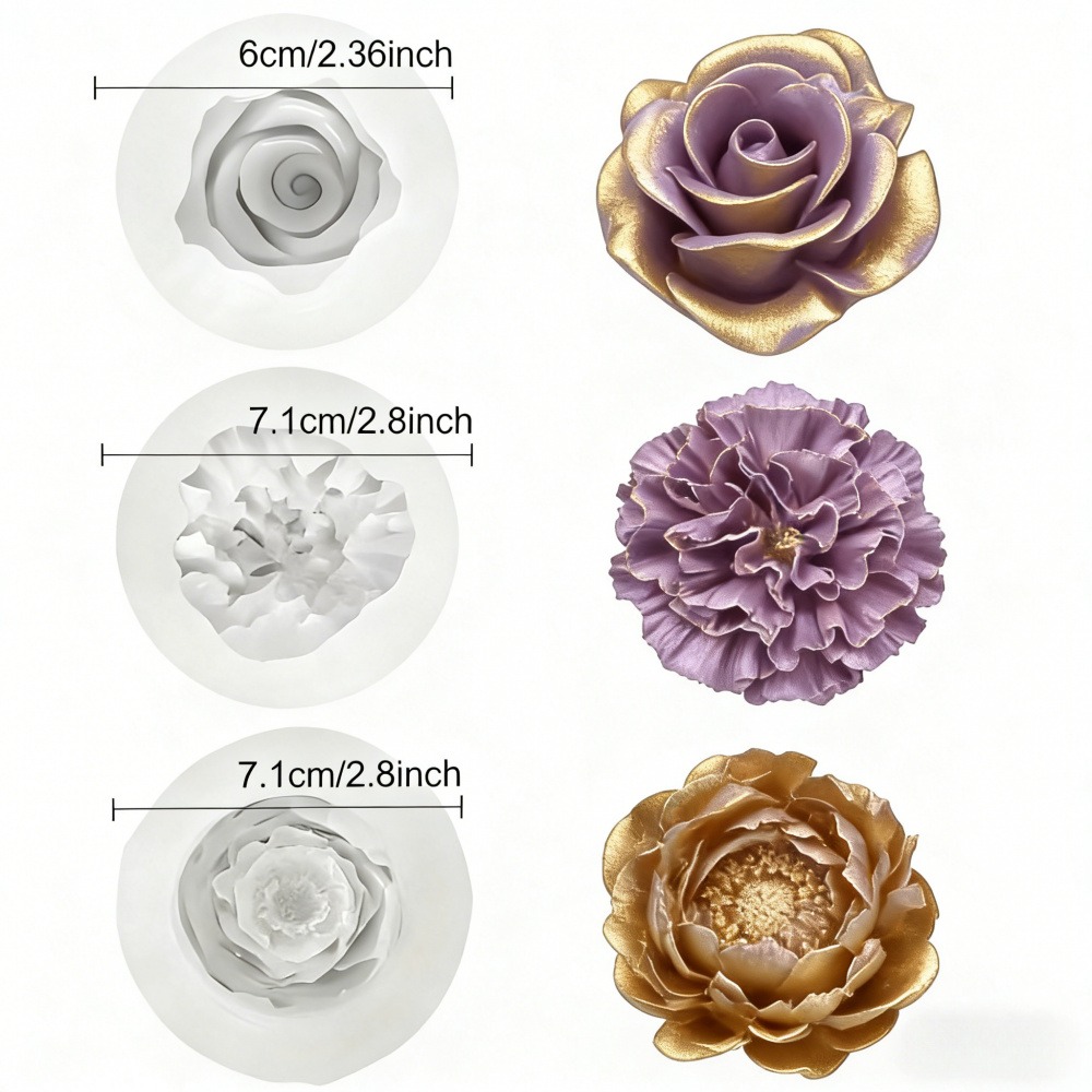 3-delige siliconenvormen voor  - Resin Art Wedding Gift recensie en prijs