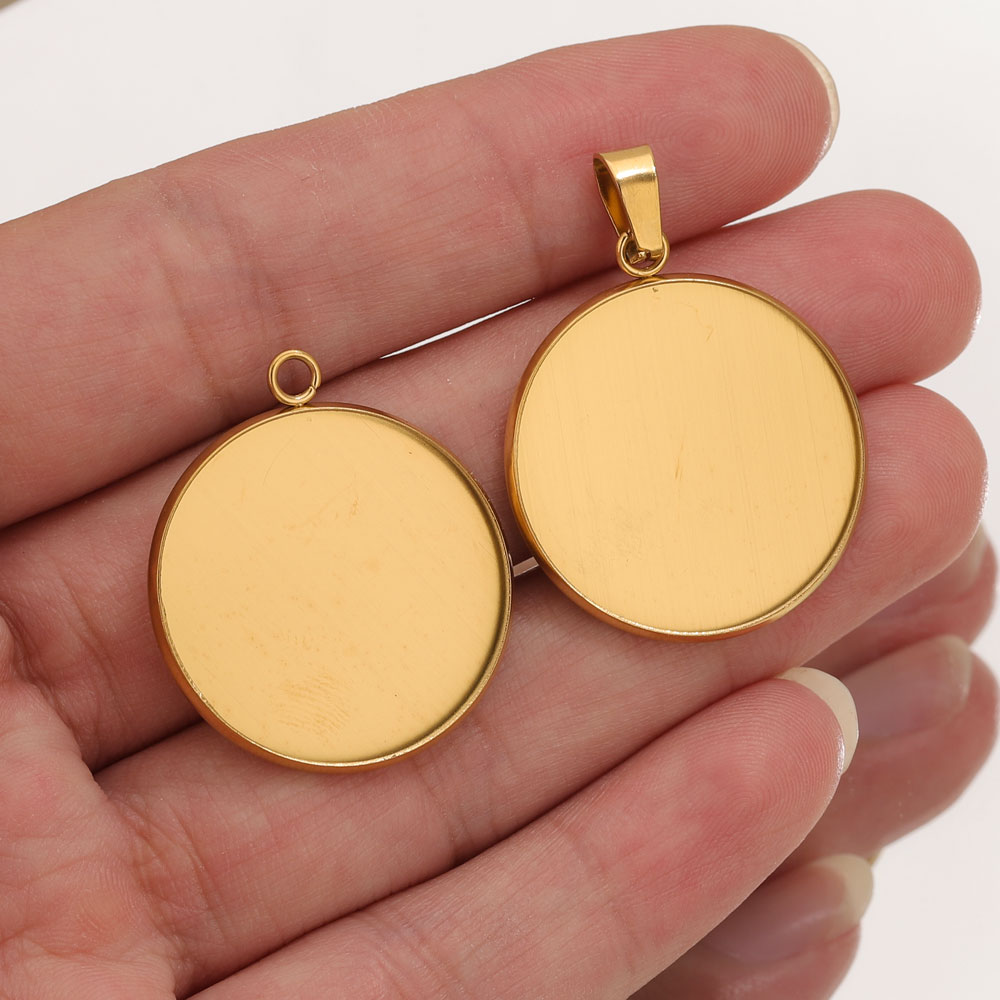 10st roestvrij staal gouden ha - Bezels Pendant Resin recensie en prijs