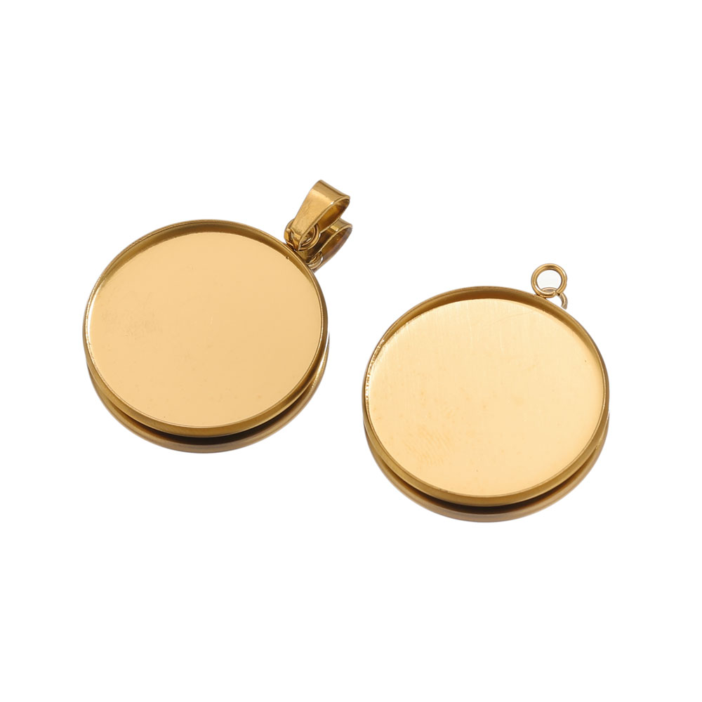 10st roestvrij staal gouden ha - Bezels Pendant Resin recensie en prijs