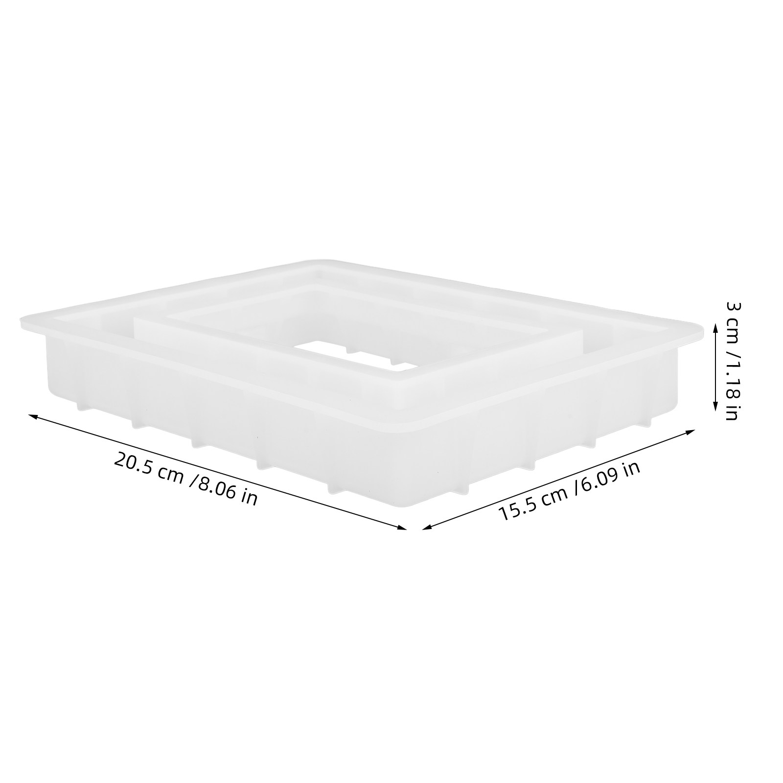 Fotolijst siliconen mal Rechth - Resin Art Easy recensie en prijs