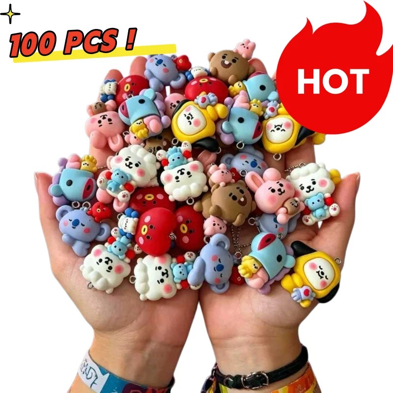 7 stks BT21 Hars Cartoon Charm - Resin Art Engagement recensie en prijs