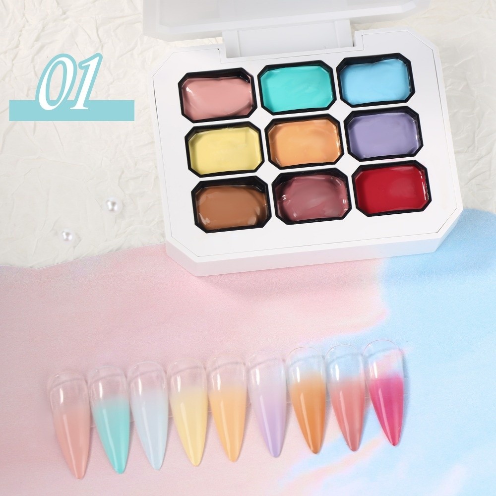 Mini 4IN1 Pat Ombre Gel Nagell - Resin Art Easy recensie en prijs