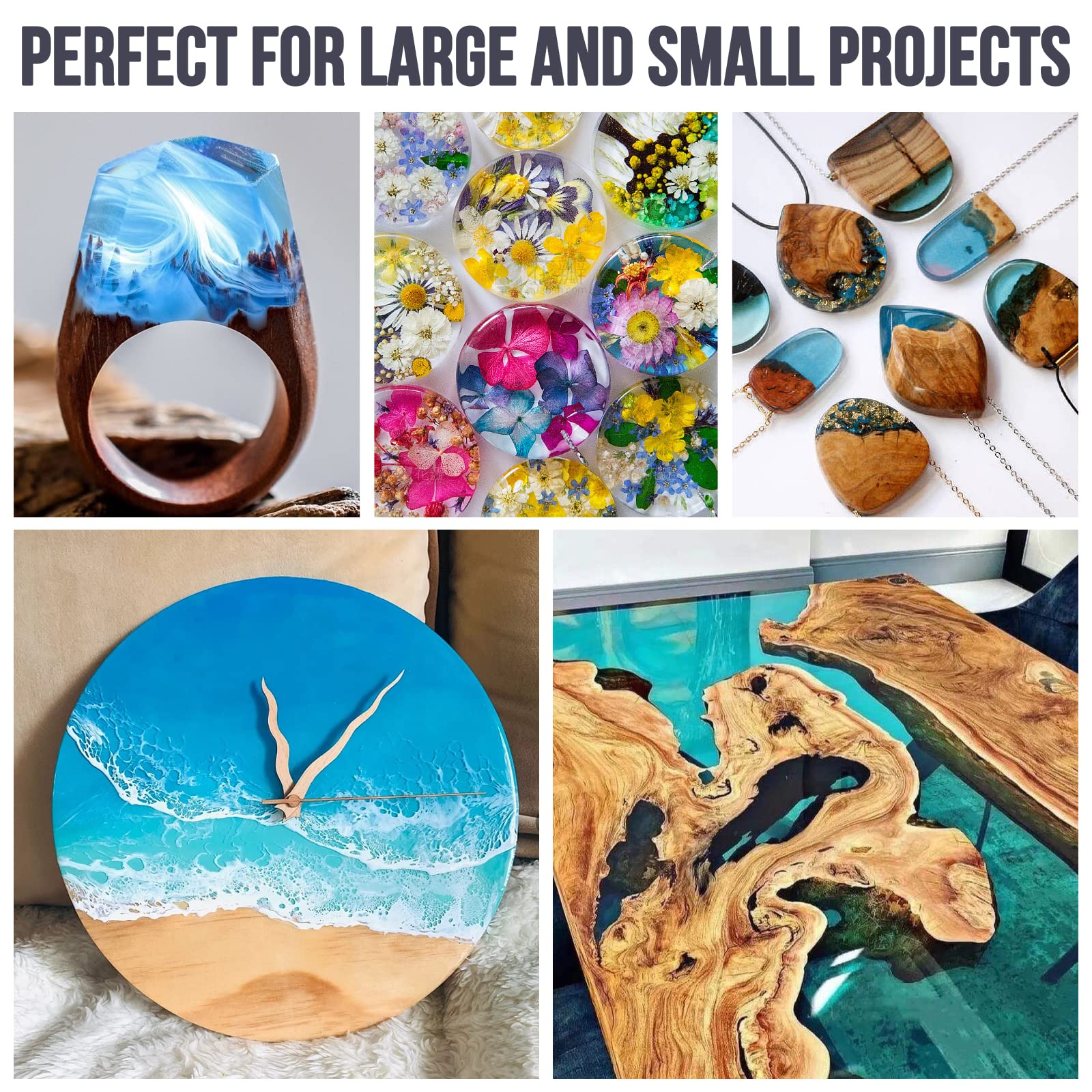 Epoxyharssets, knutselset voor - Resin Art Equipment recensie en prijs
