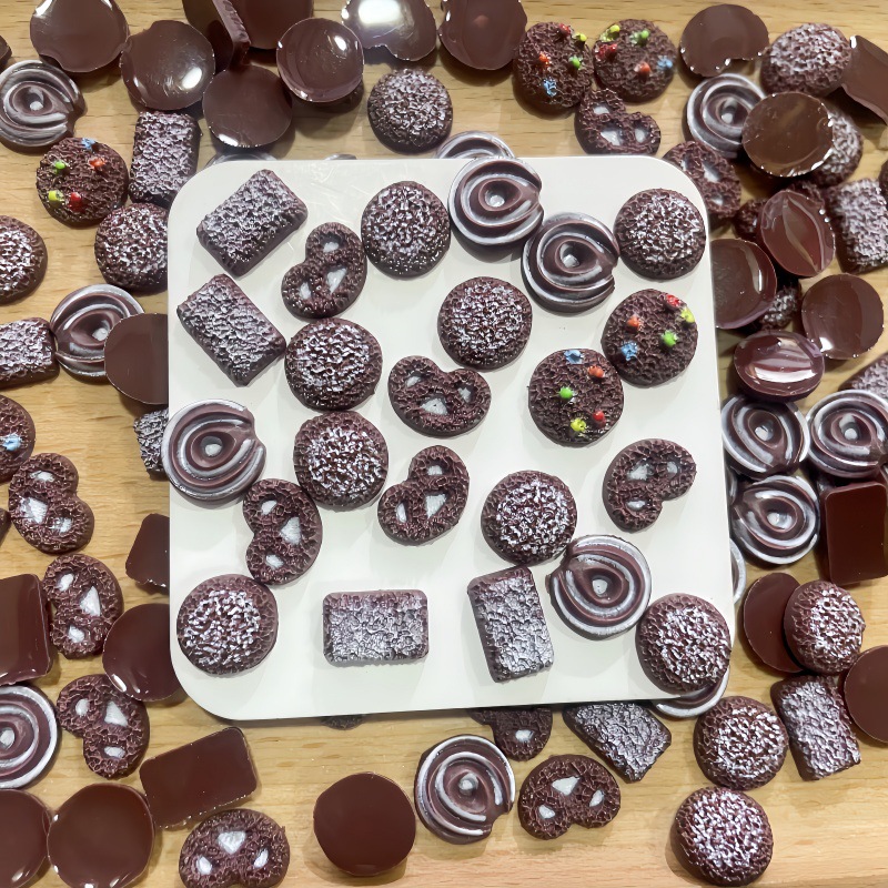 50 stuks kleine nep-chocoladek - Resin Art Equipment recensie en prijs