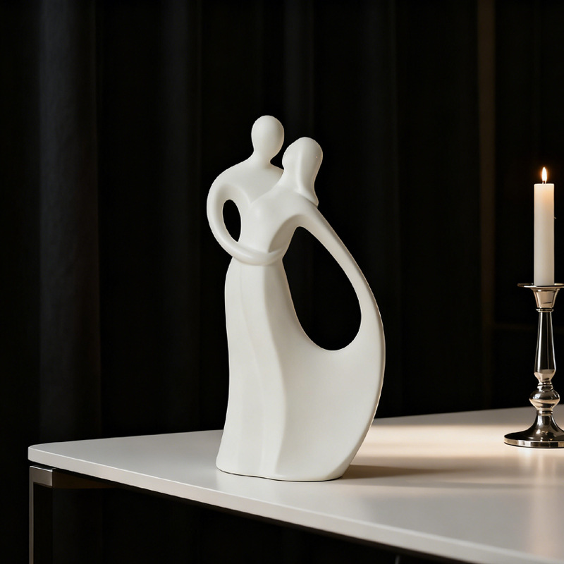 Noordse keramische sculptuur v - Resin Art Wedding Gift recensie en prijs