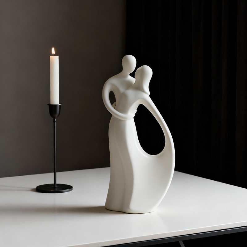 Noordse keramische sculptuur v - Resin Art Wedding Gift recensie en prijs