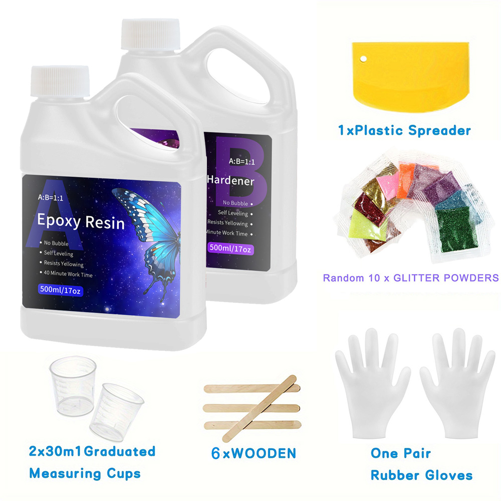 Nieuwe upgrad 1:1 Epoxyhars Kr - Resin Art Easy recensie en prijs