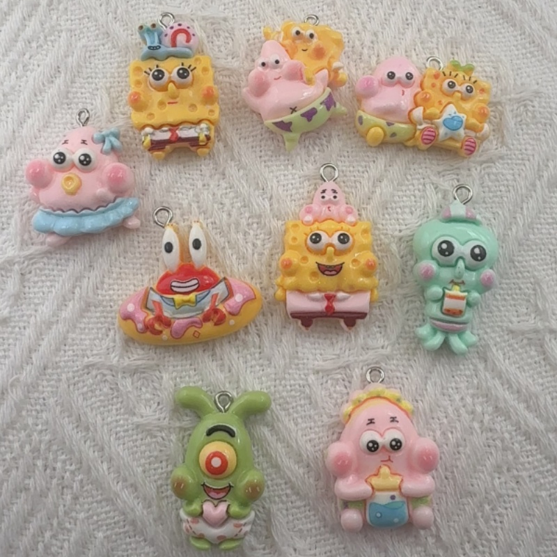 10 stuks cartoonhars hangers,  - Resin Art Engagement recensie en prijs