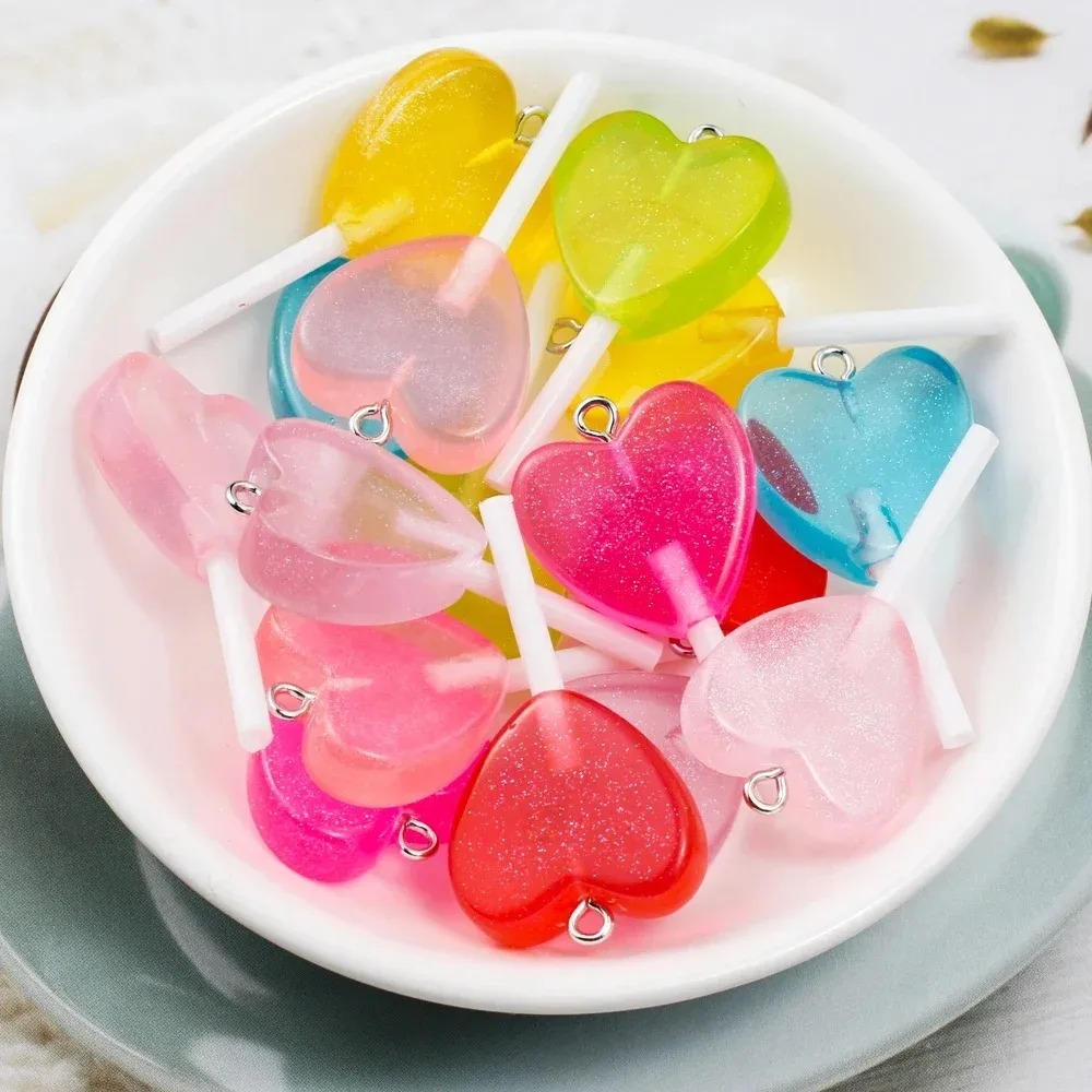 10 stuks Kawaii Glanzende Hart - Resin Art Engagement recensie en prijs