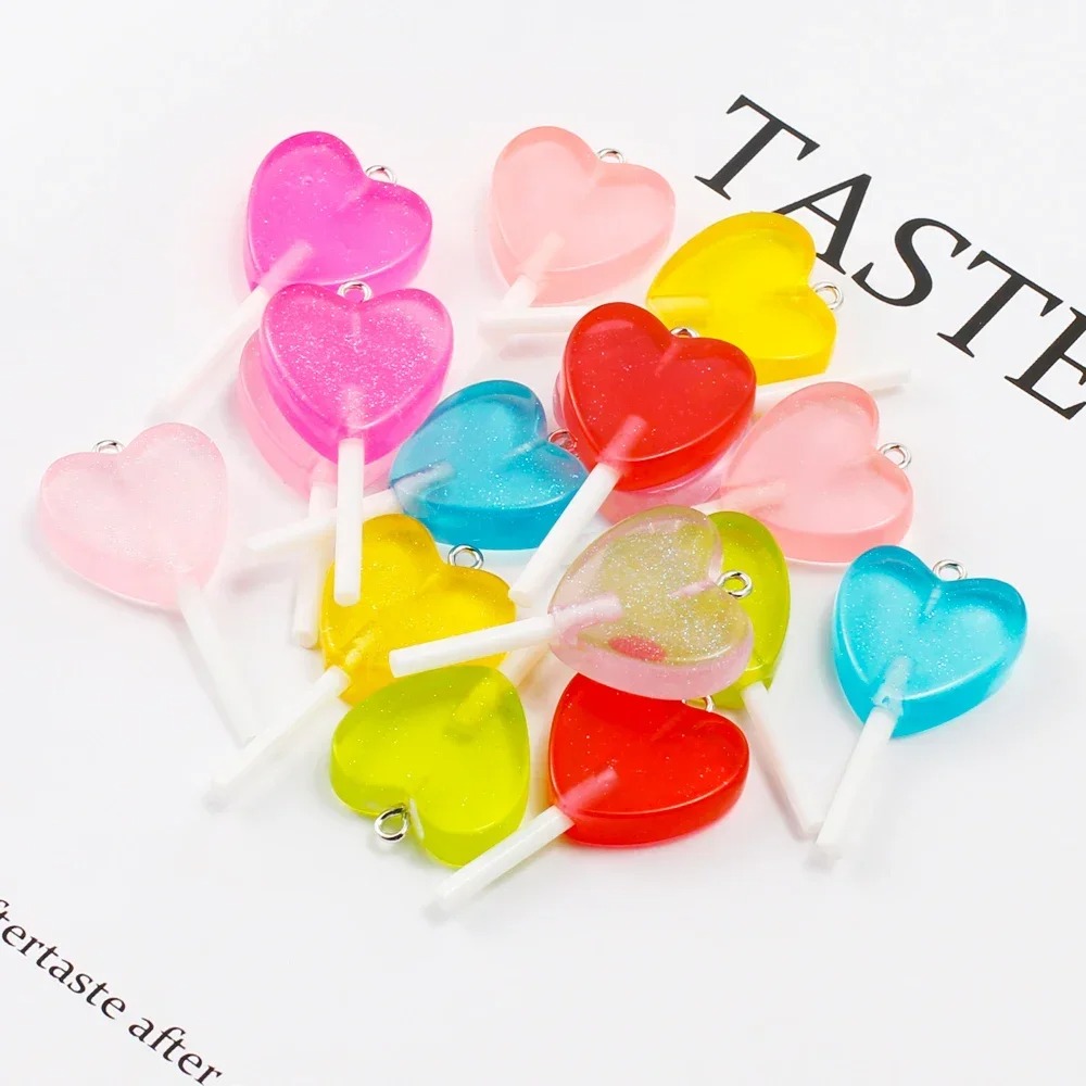 10 stuks Kawaii Glanzende Hart - Resin Art Engagement recensie en prijs