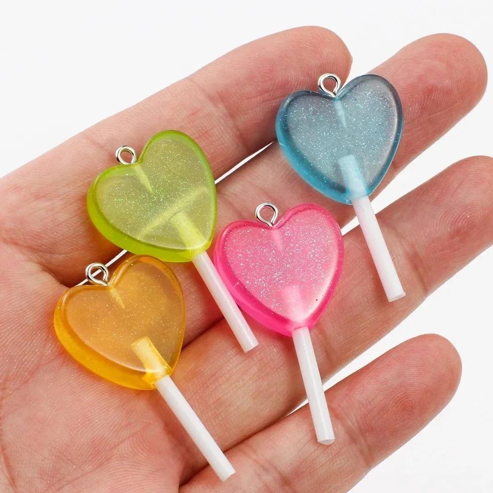 10 stuks Kawaii Glanzende Hart - Resin Art Engagement recensie en prijs