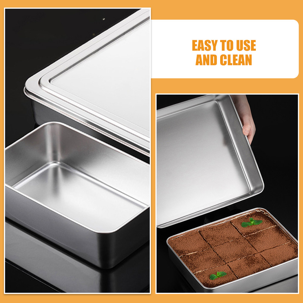 2 stuks rechthoekige roestvrij - Tray Mold Rectangle recensie en prijs