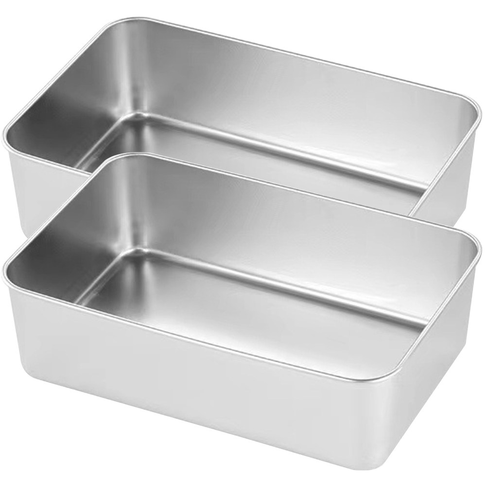 2 stuks rechthoekige roestvrij - Tray Mold Rectangle recensie en prijs