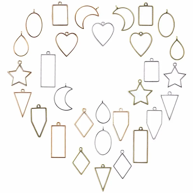 Open Bezel Hangers voor Hars 1 - Bezels Pendant Resin recensie en prijs