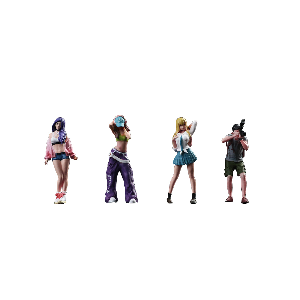 Meer Art 1:64 Action Figure Se - Resin Art Set recensie en prijs
